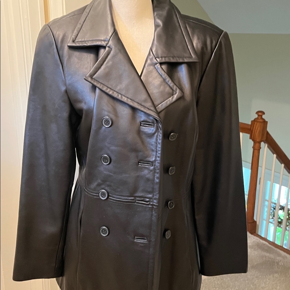 Women’s Leather Jacket- size Medium